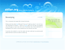 Tablet Screenshot of aislian.org